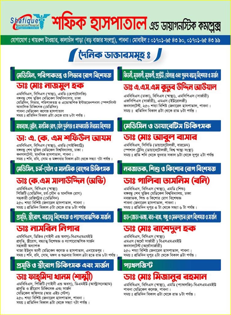 Regular Doctors List
